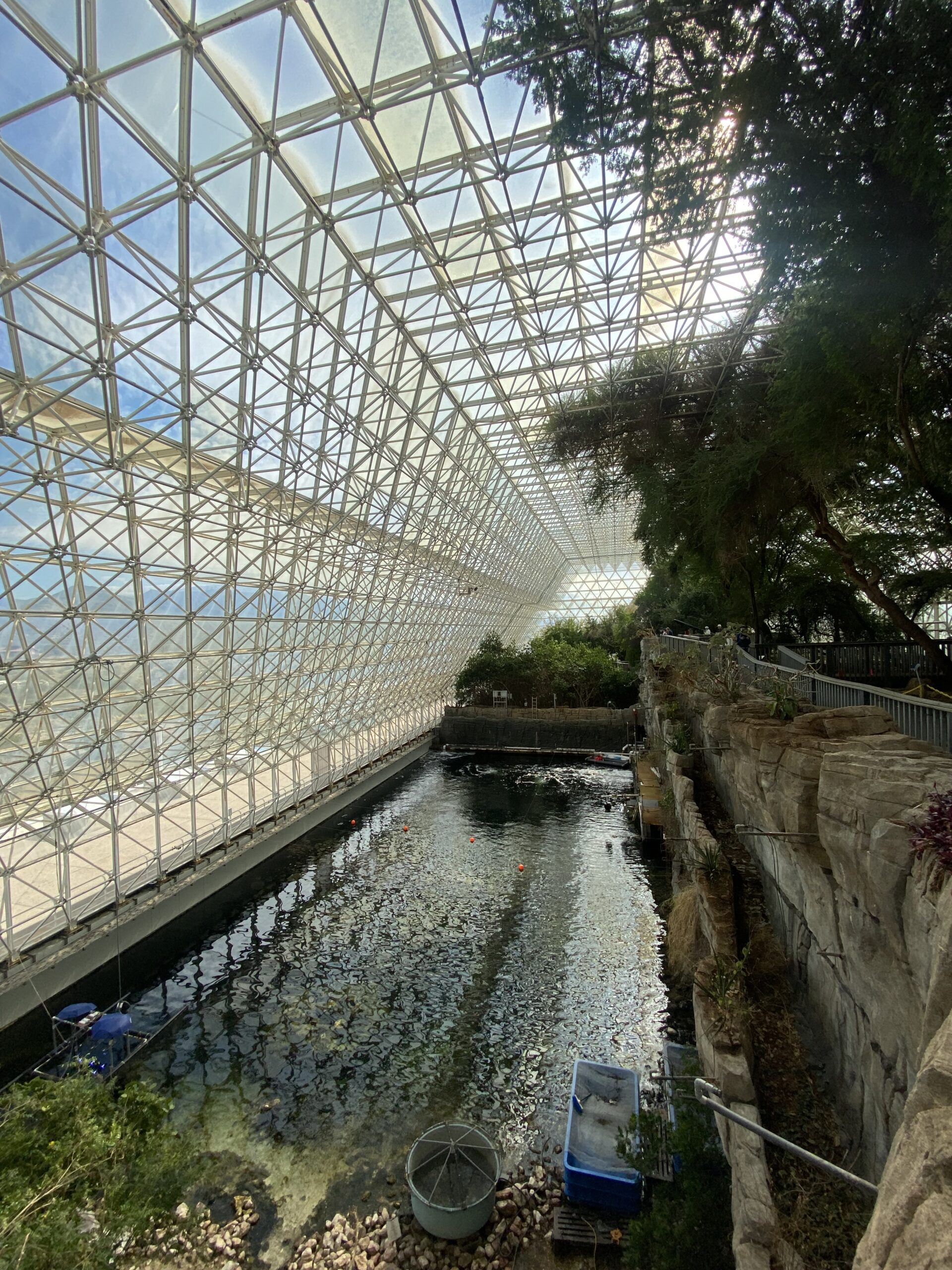 Picture inside Biosphere 2 In arizona